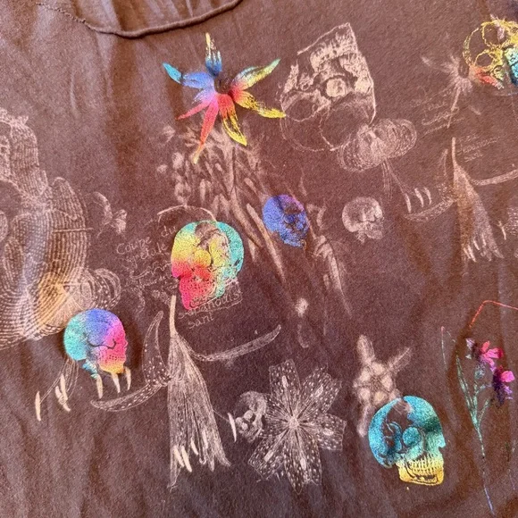 ALLSAINTS Spitalfields Black Skull Embellished Tank Dress Long Tunic - Picture 6 of 7